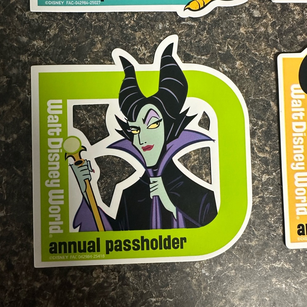 Disney Passholder Magnet Set of 3